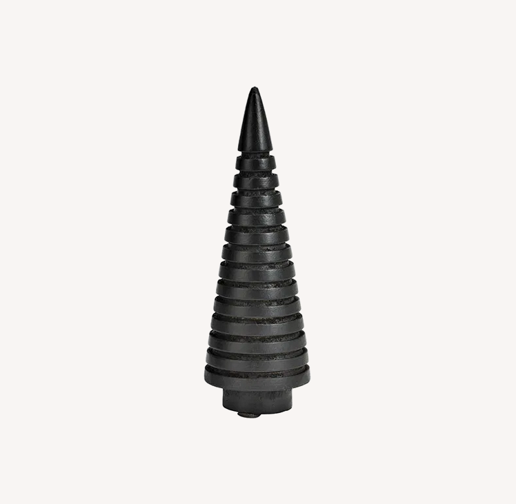 Dekoaufsteller Tannenbaum schwarz