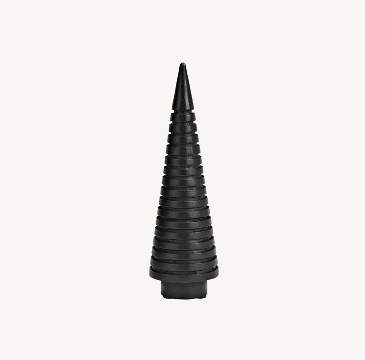 Dekoaufsteller Tannenbaum schwarz