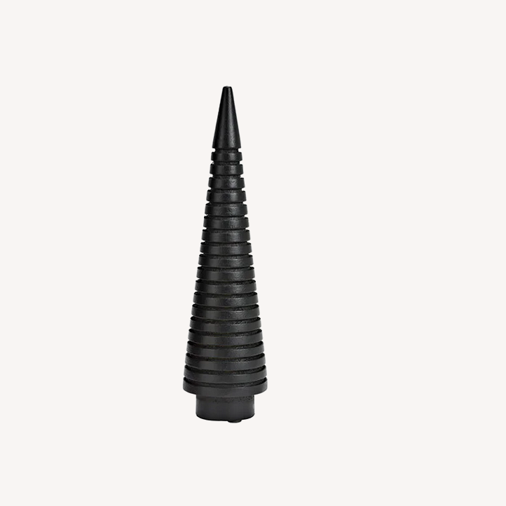 Dekoaufsteller Tannenbaum schwarz
