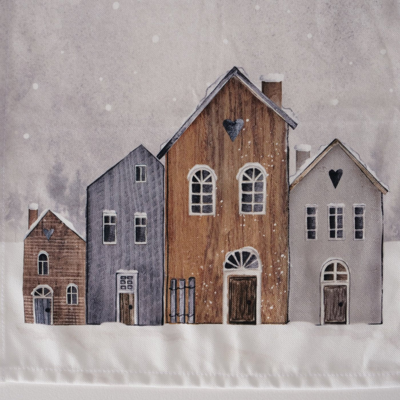 Tischläufer Houses