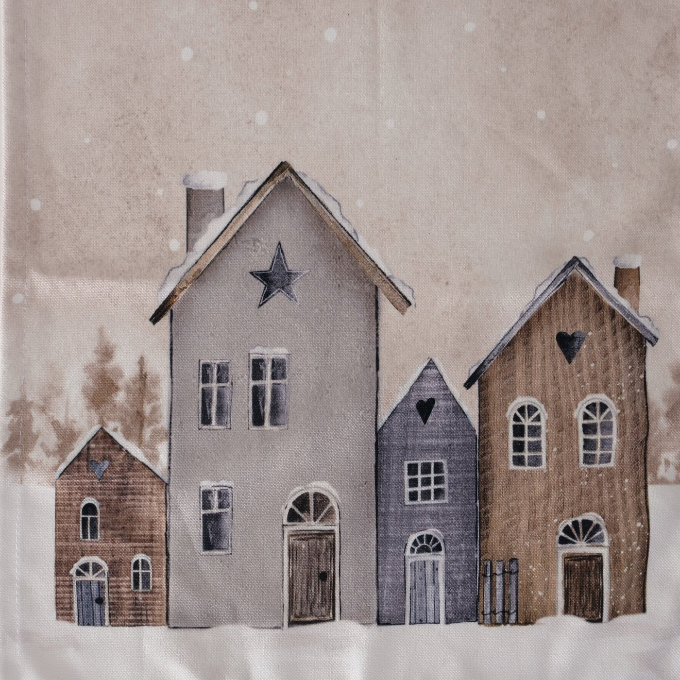 Tischläufer Houses