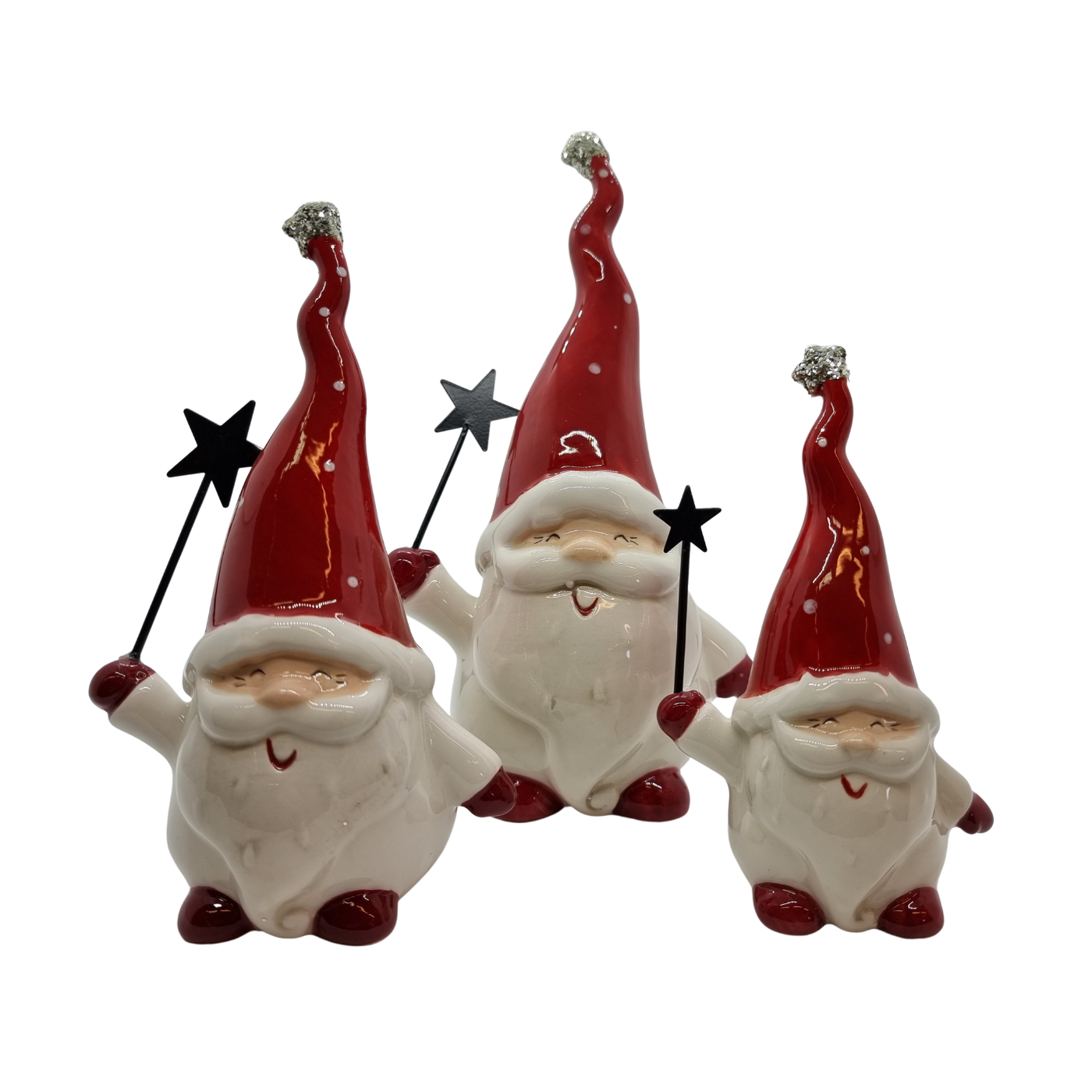 Dekoaufsteller Santa Gris