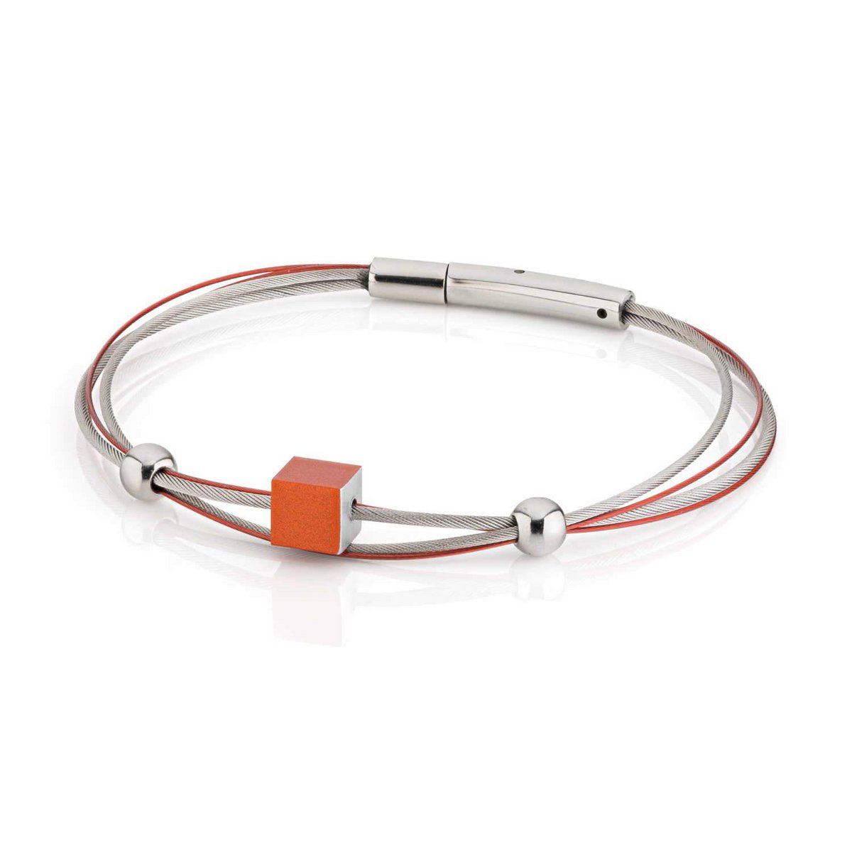 Armband Würfel aus Edelstahl