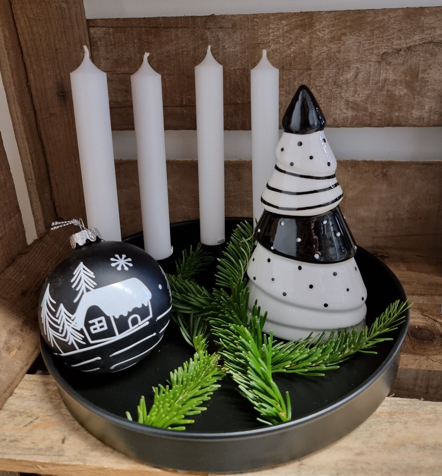 Dekoaufsteller Tannenbaum