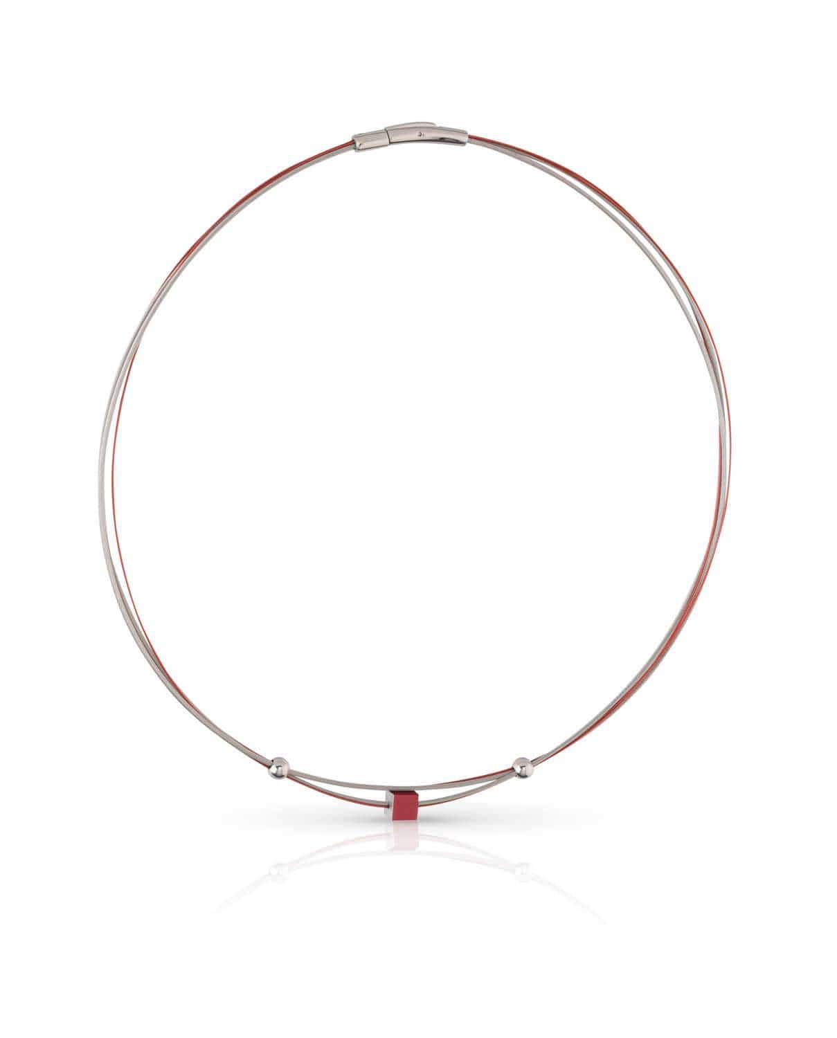 Kette Würfel aus Edelstahl