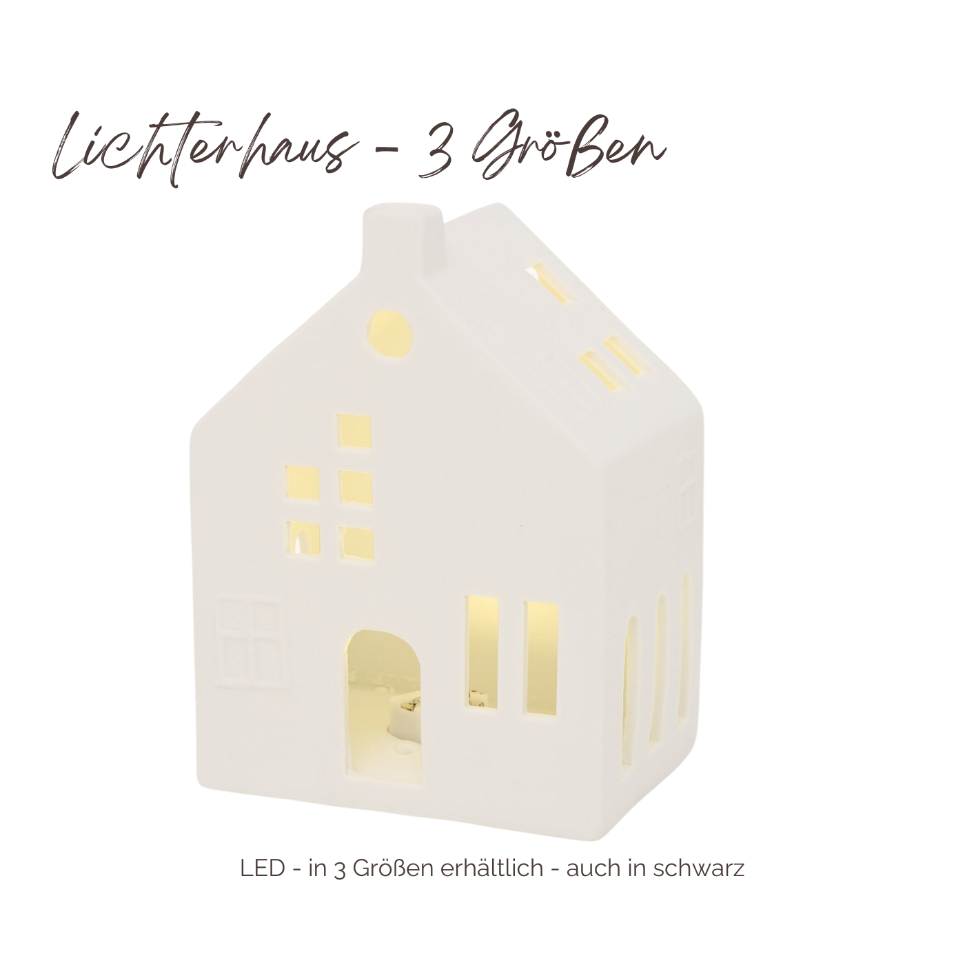 Lichterhaus Hygga - 3 Größen
