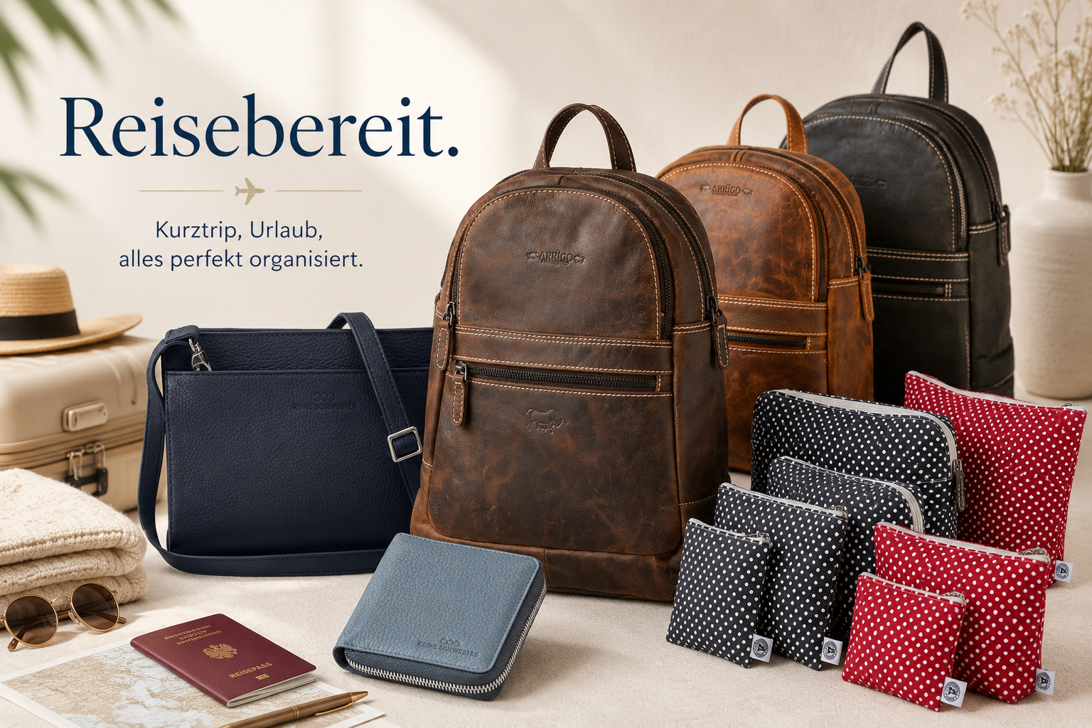 Reisebereit – kleine Helfer, große Auszeit. ✈️✨