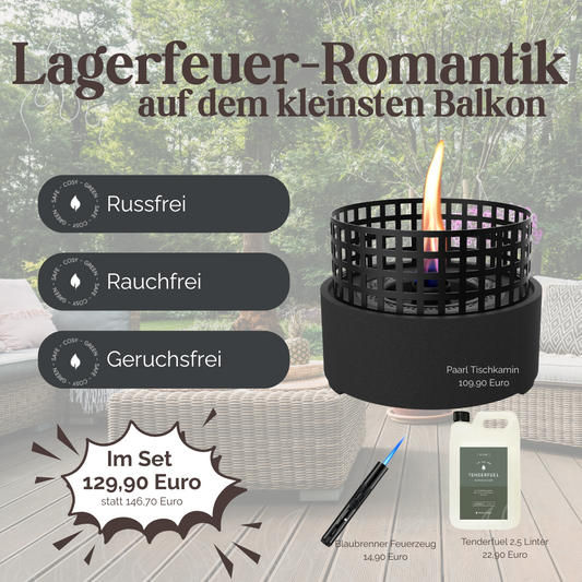 Lagerfeuer-Romantik für deinen Tisch