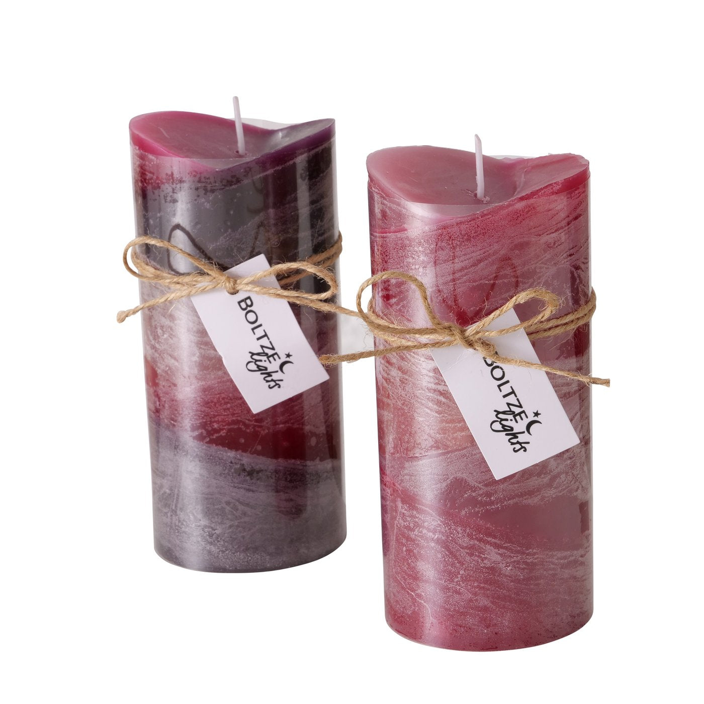 Stumpenkerze Gradienta - 15 cm