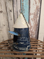 3082-Vogelhaus-Vogel-Futterstation-Metall-oldstyle