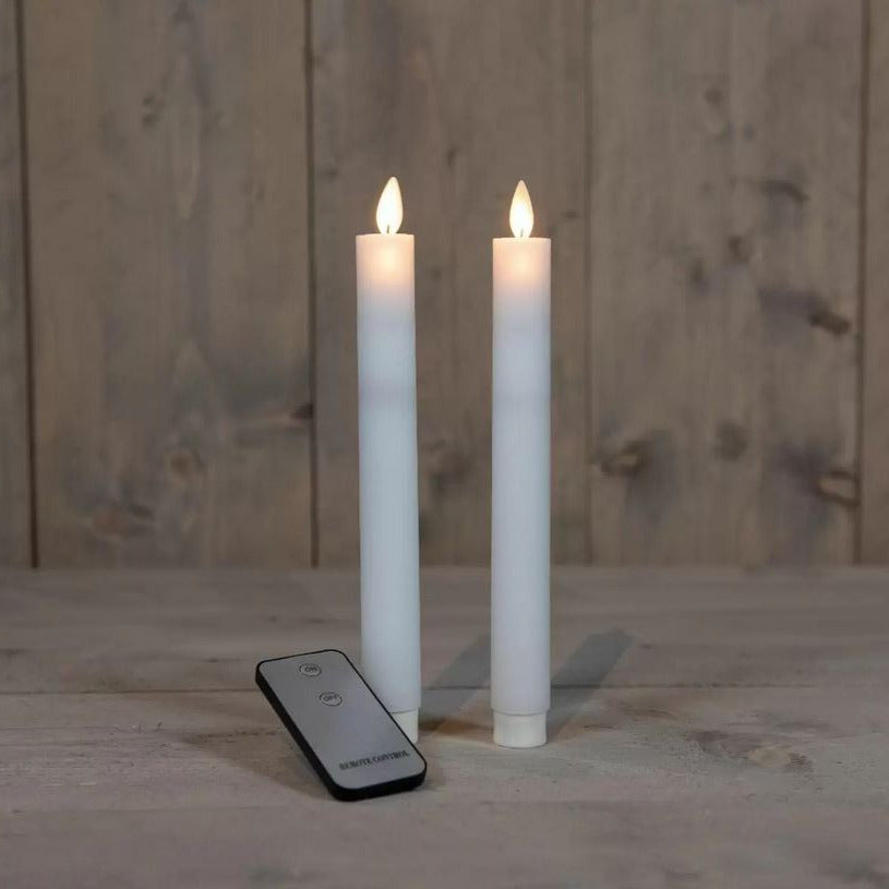 LED Stabkerzen - 18 cm