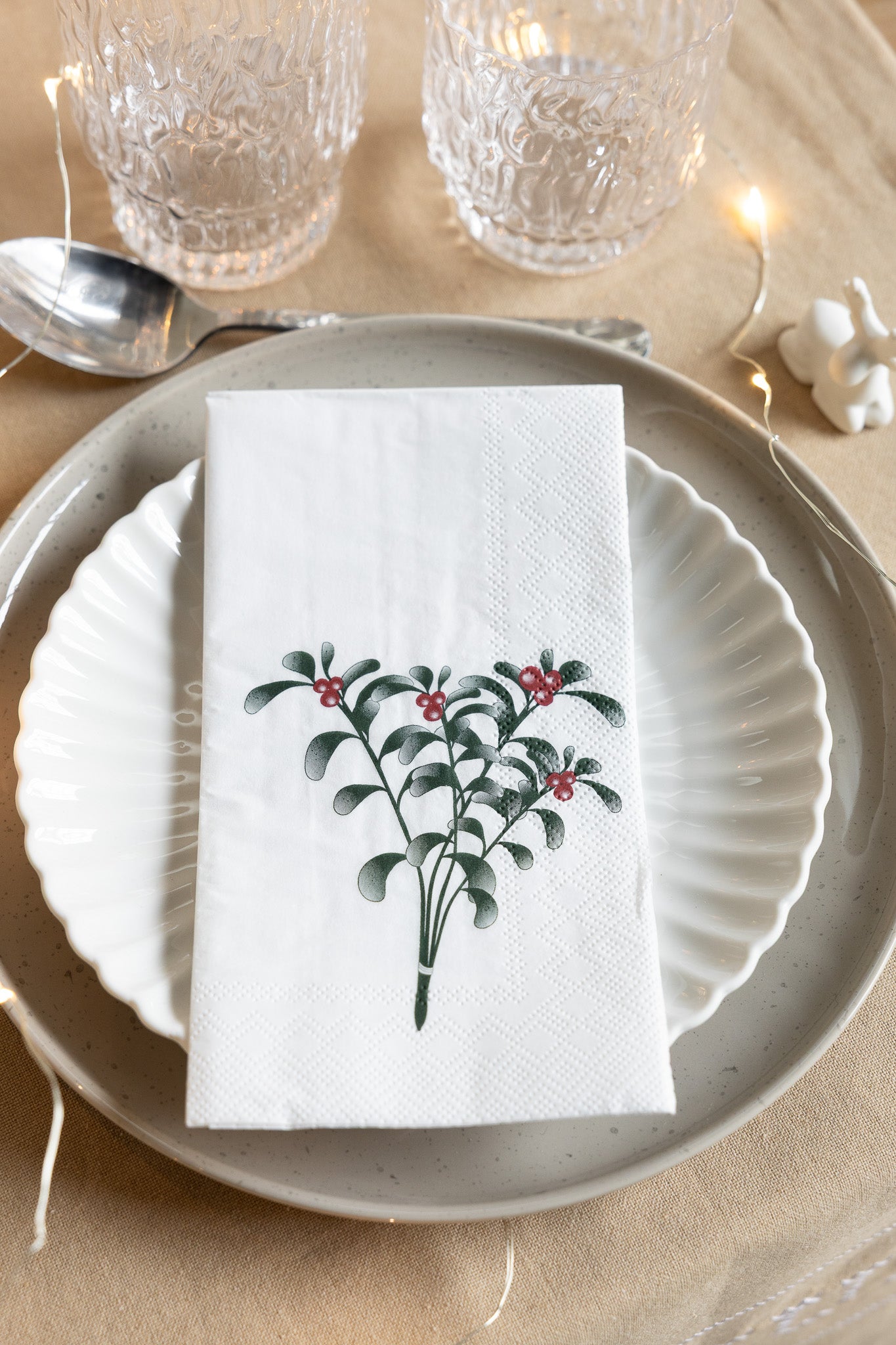 Serviette - Lingon
