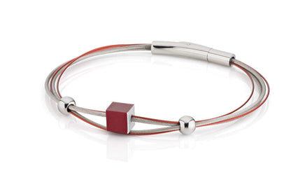 Armband Würfel aus Edelstahl