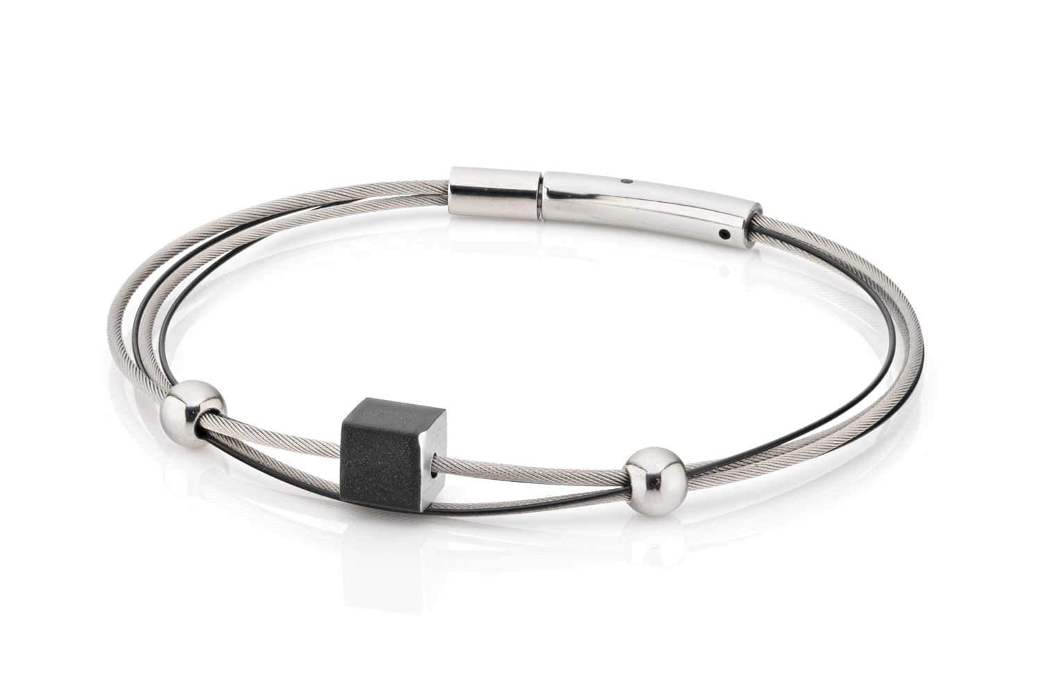 Armband Würfel aus Edelstahl