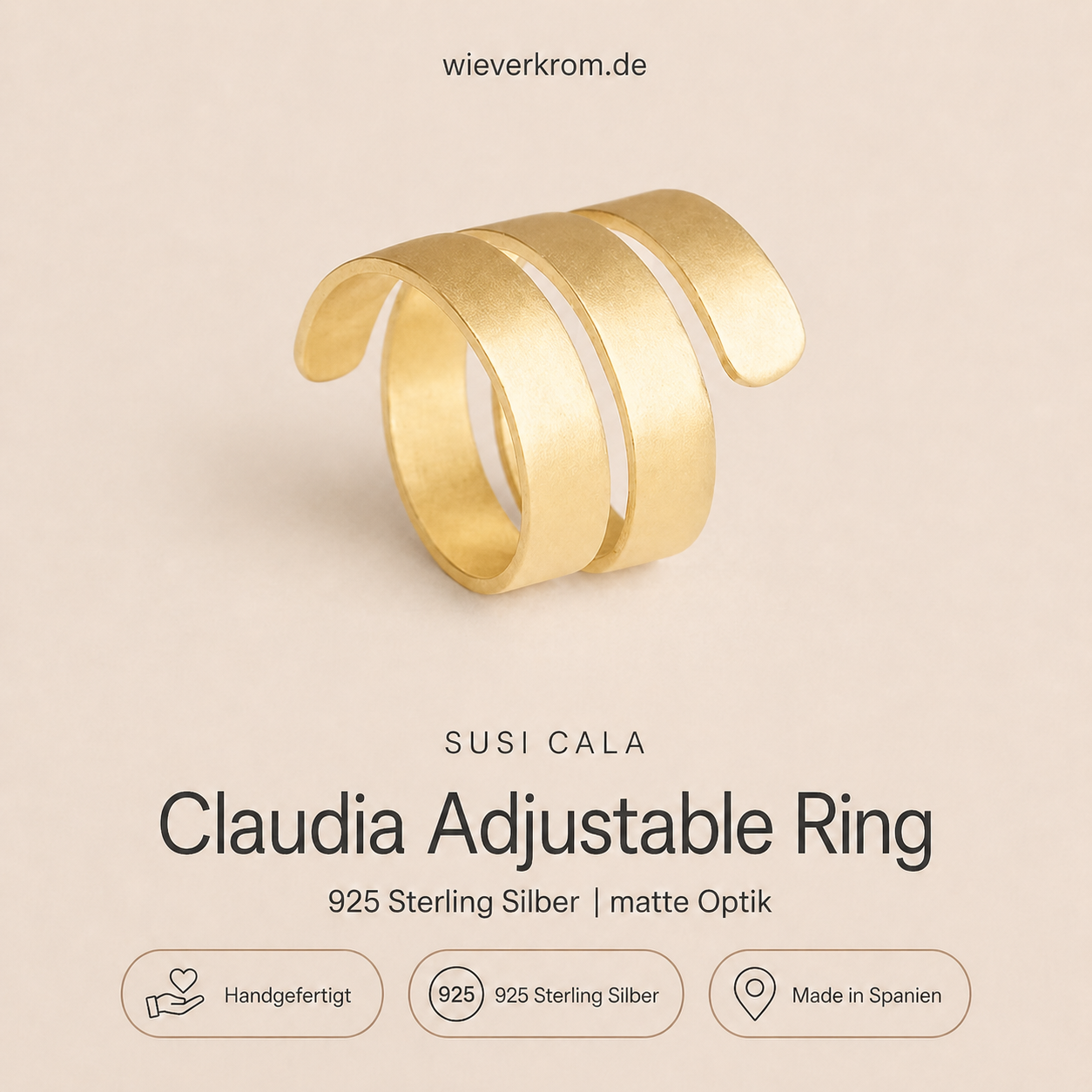 Ring Claudia verstellbar