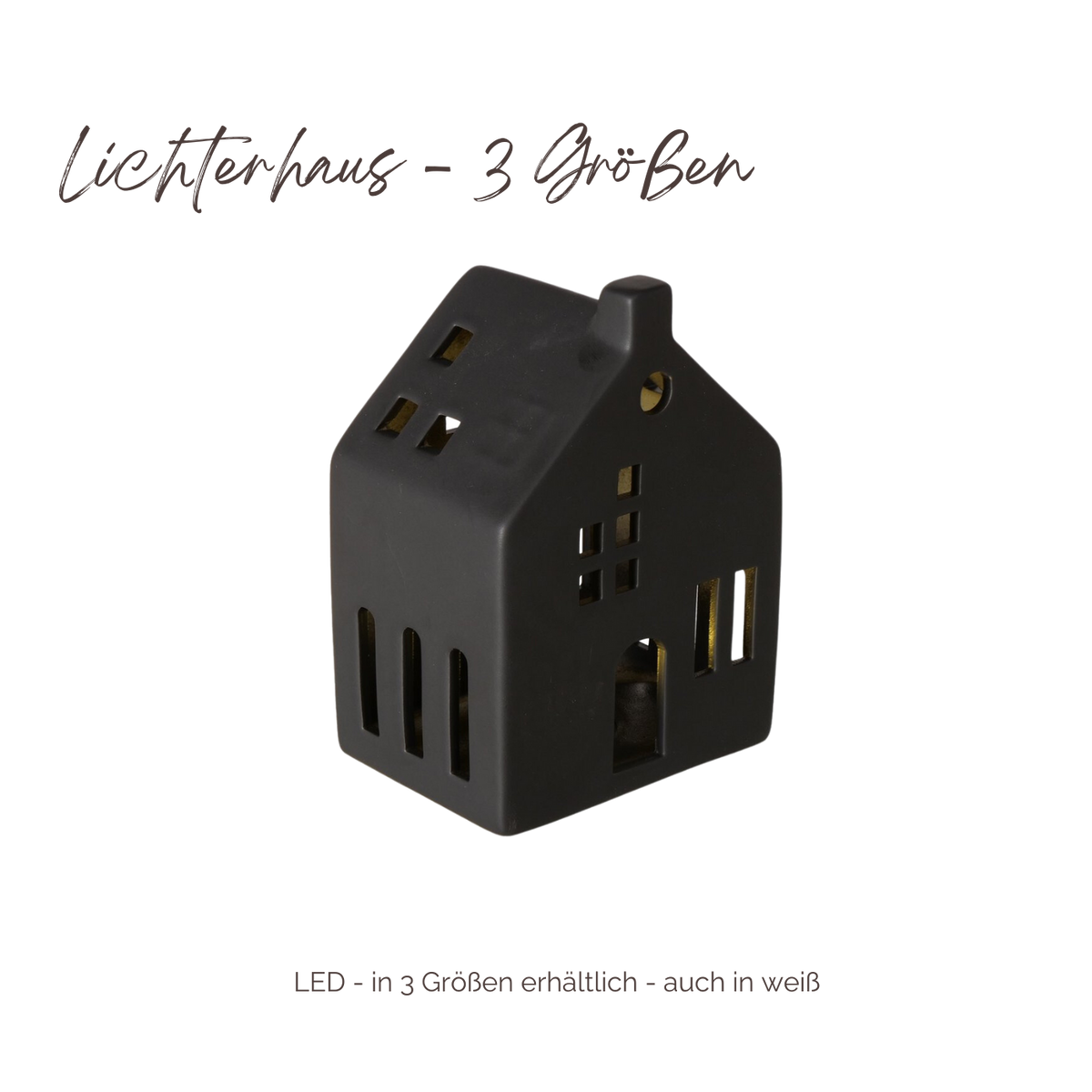 Lichterhaus Hygga - 3 Größen