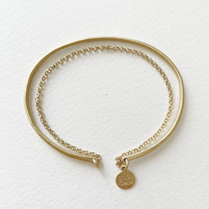 Kettenarmband vergoldetes Sterlingsilber