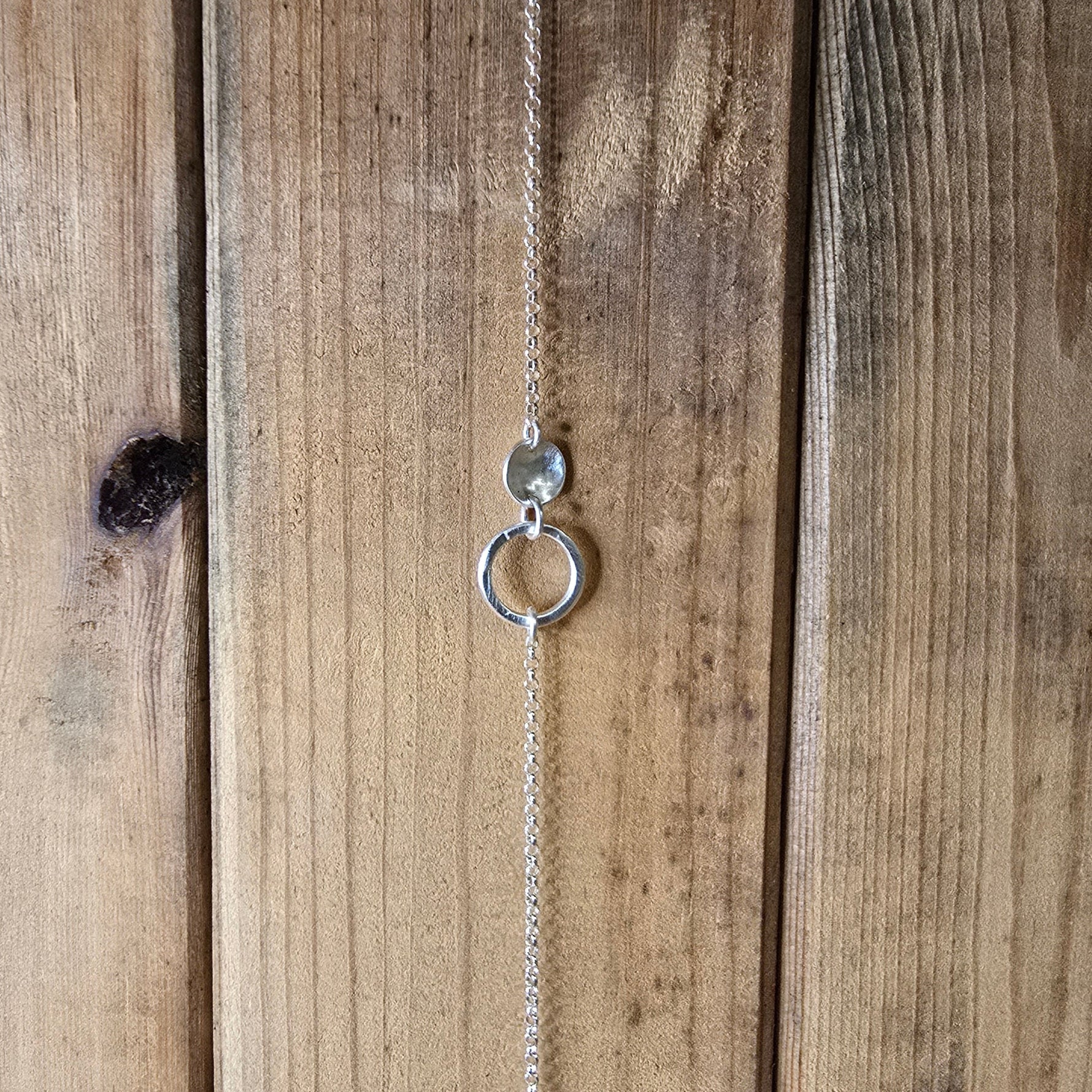 Armband aus 925 sterling silber mit kreisförmigen Elementen