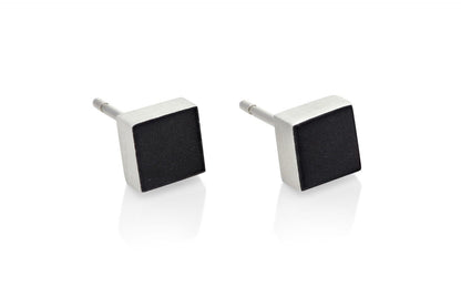 Ohrstecker Würfel aus Edelstahl