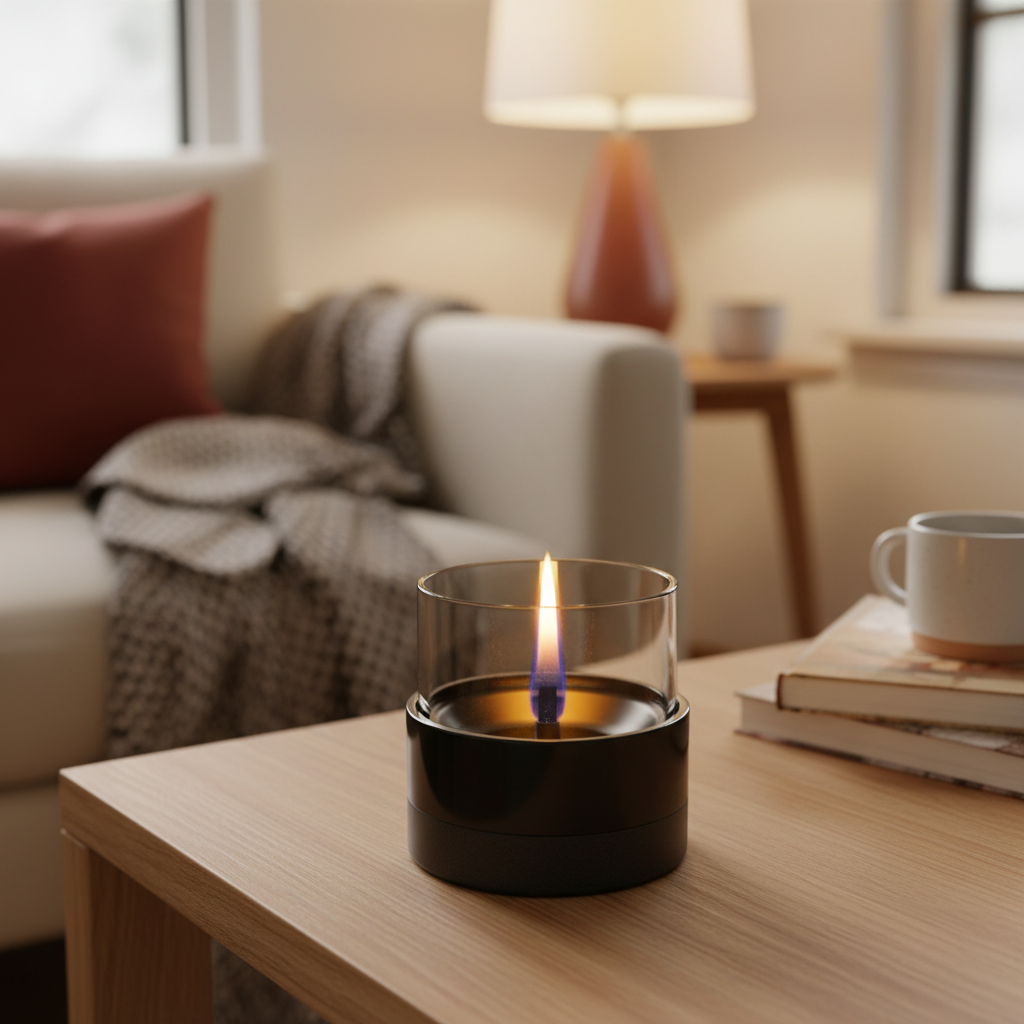 Tischkamin Rosie 10 schwarz smoke