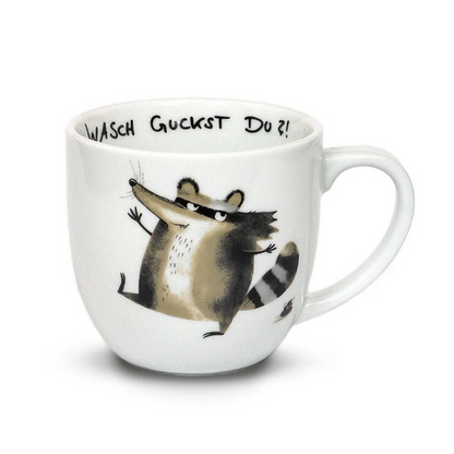 Tasse - Wasch guckst du?!