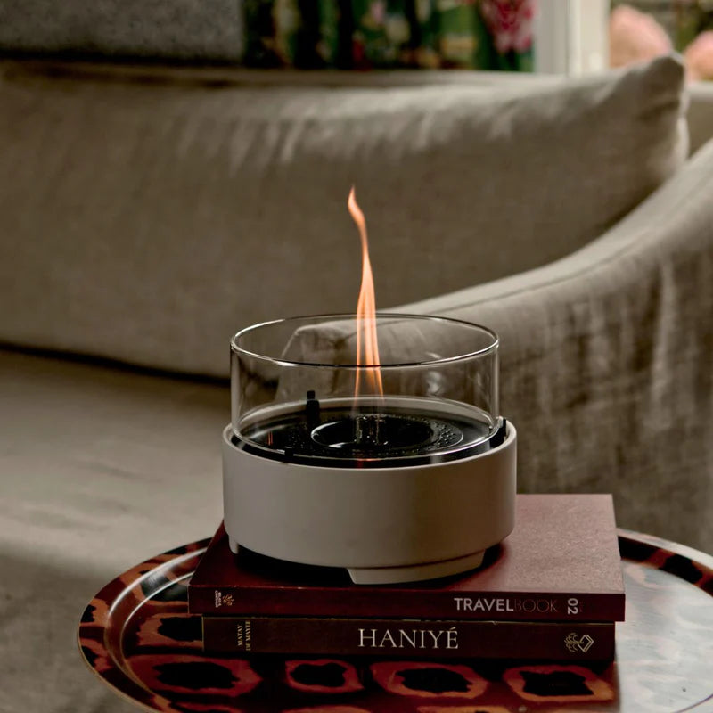 TischkaminCafé 18 Natural concrete